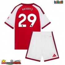 Camisa de Futebol Arsenal Kai Havertz #29 Equipamento Principal Infantil 2026-27 Manga Curta (+ Calças curtas)